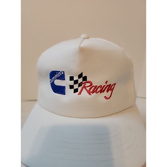 Vintage Cummins Racing Snapback Trucker Hat Cap One Size Fits All - Picture 9 of 14